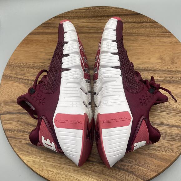 Nike Maroon and White Athletic Shoes - Picture 6 of 8